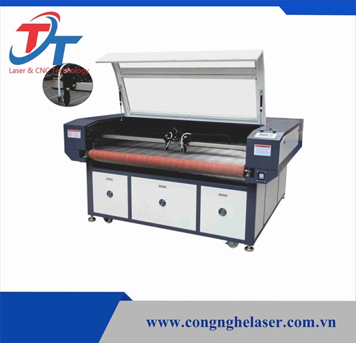 Máy Laser Cắt Vải Bàn Cuộn Tự Động
