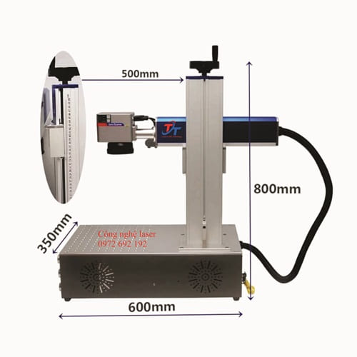 Máy khắc laser kim loại mini