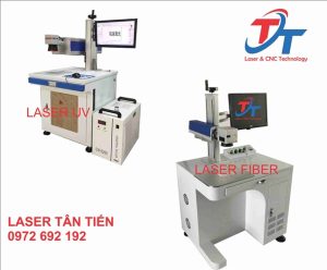 So sánh máy khắc laser UV và máy khắc laser fiber