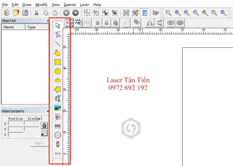 Phần mềm máy cắt khắc laser